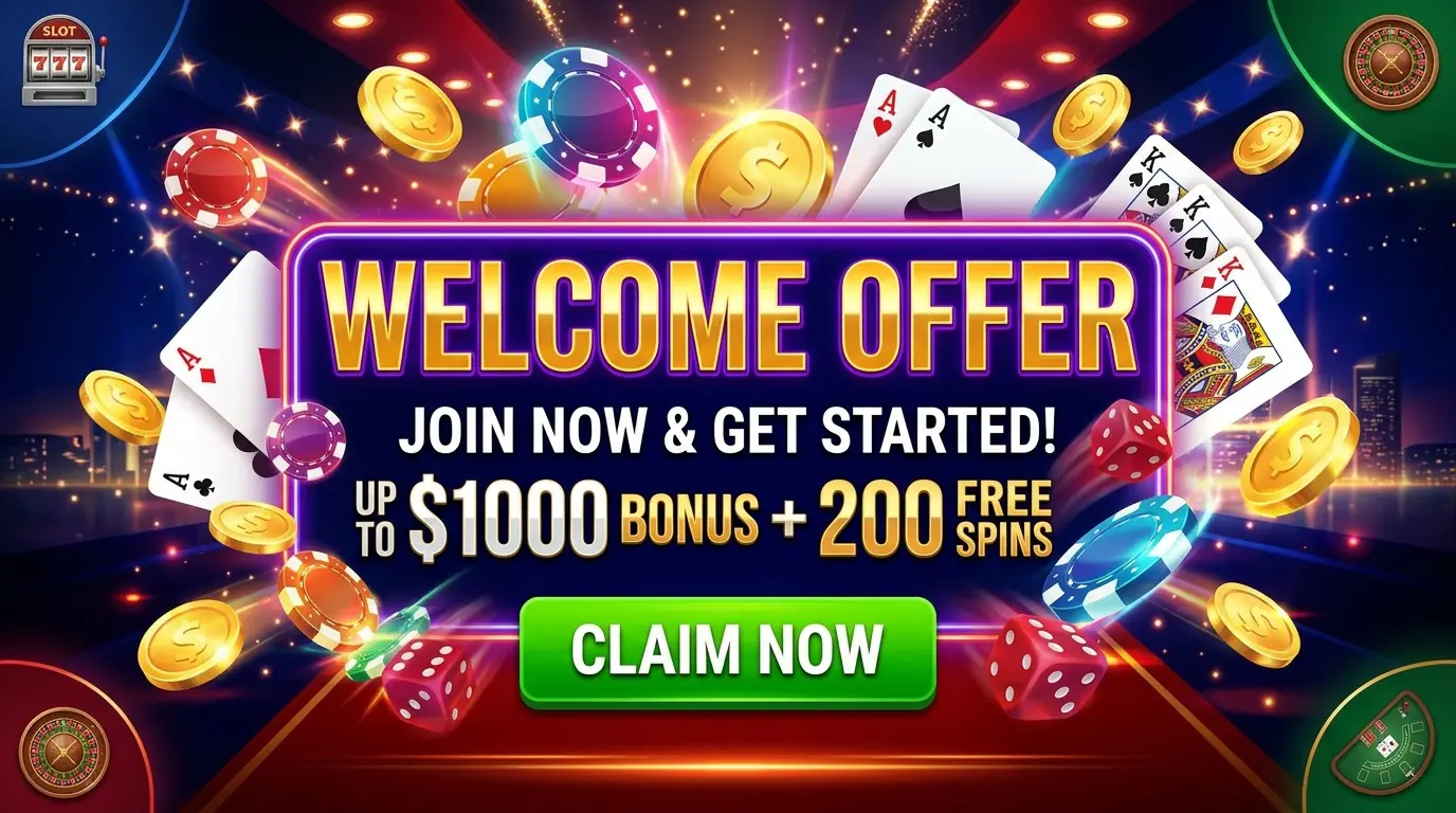 Luckyland welcome offer